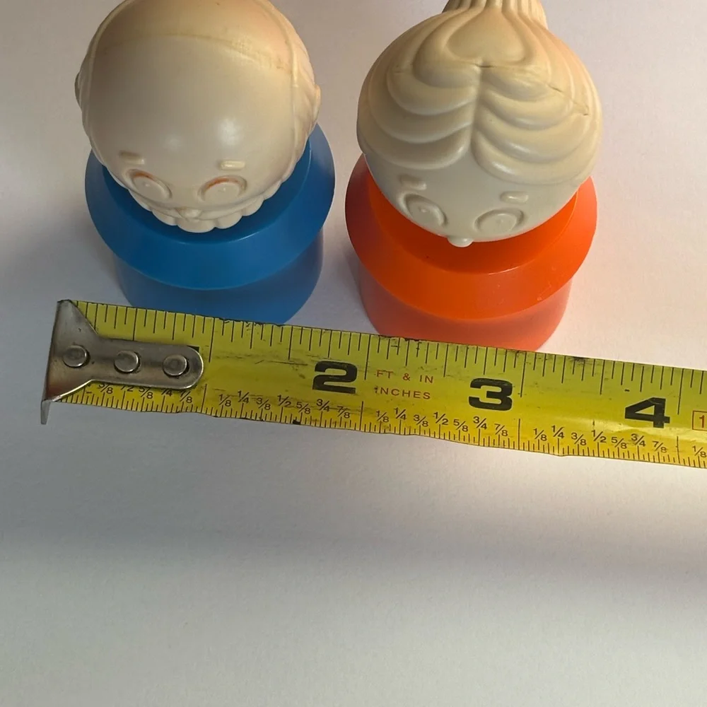 Tupperware Tuppertoys vintage people.